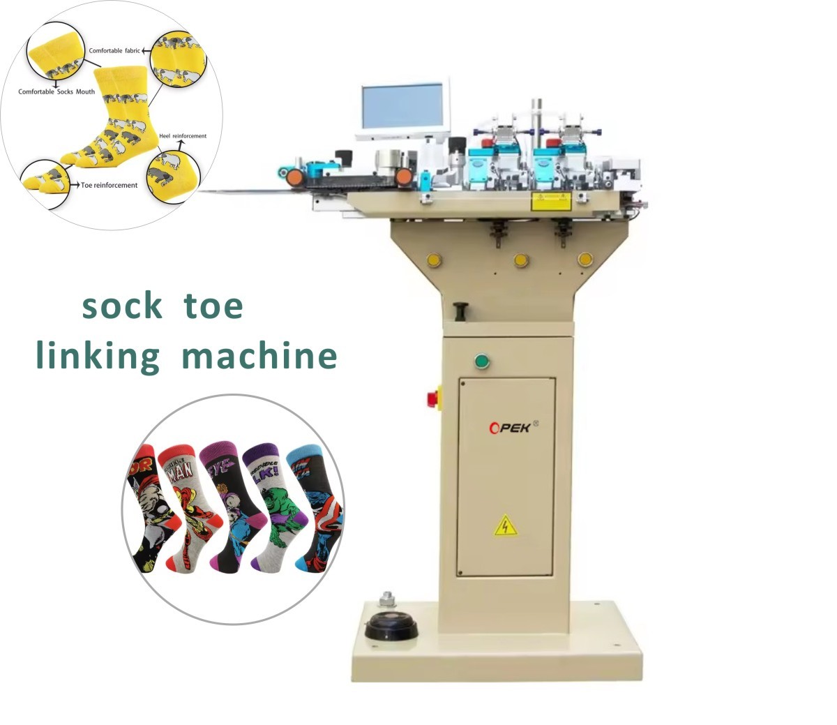 Opek GS297 Straight Sock Linking Machine