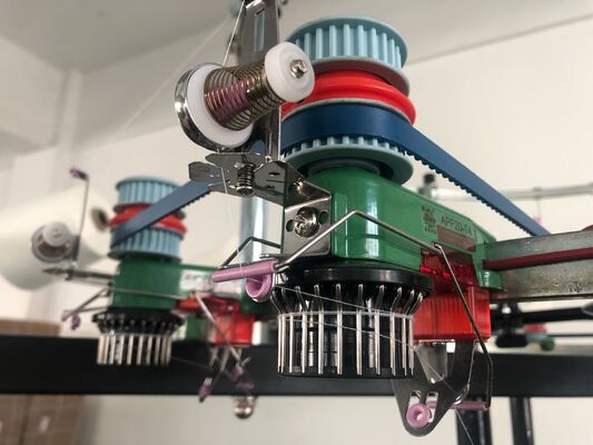 Machine Knit Rack Rib OPEK 366A High Speed Computerized Rib Knit Hats Knitting Machine ...